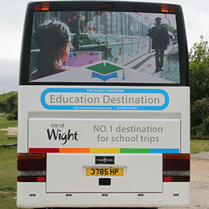 Education Destination coach departs school